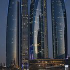 Etihad Towers in Abu Dhabi