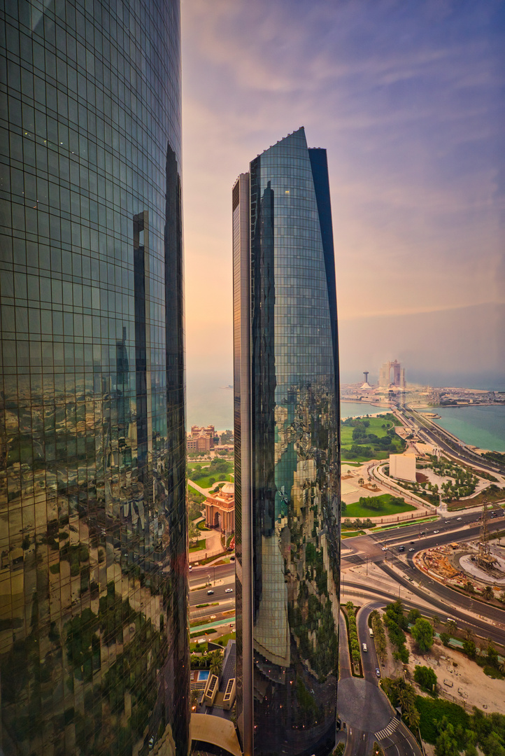 Etihad Towers View - Abu Dhabi