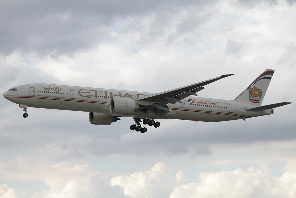 Etihad Triple in FRA!