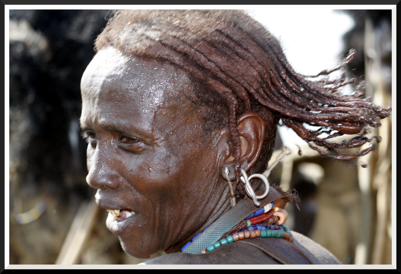 Etiopia- Omo River- Villaggio sconosciuto