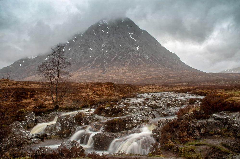 Etive Mòr Waterfall