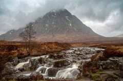 Etive Mòr Waterfall