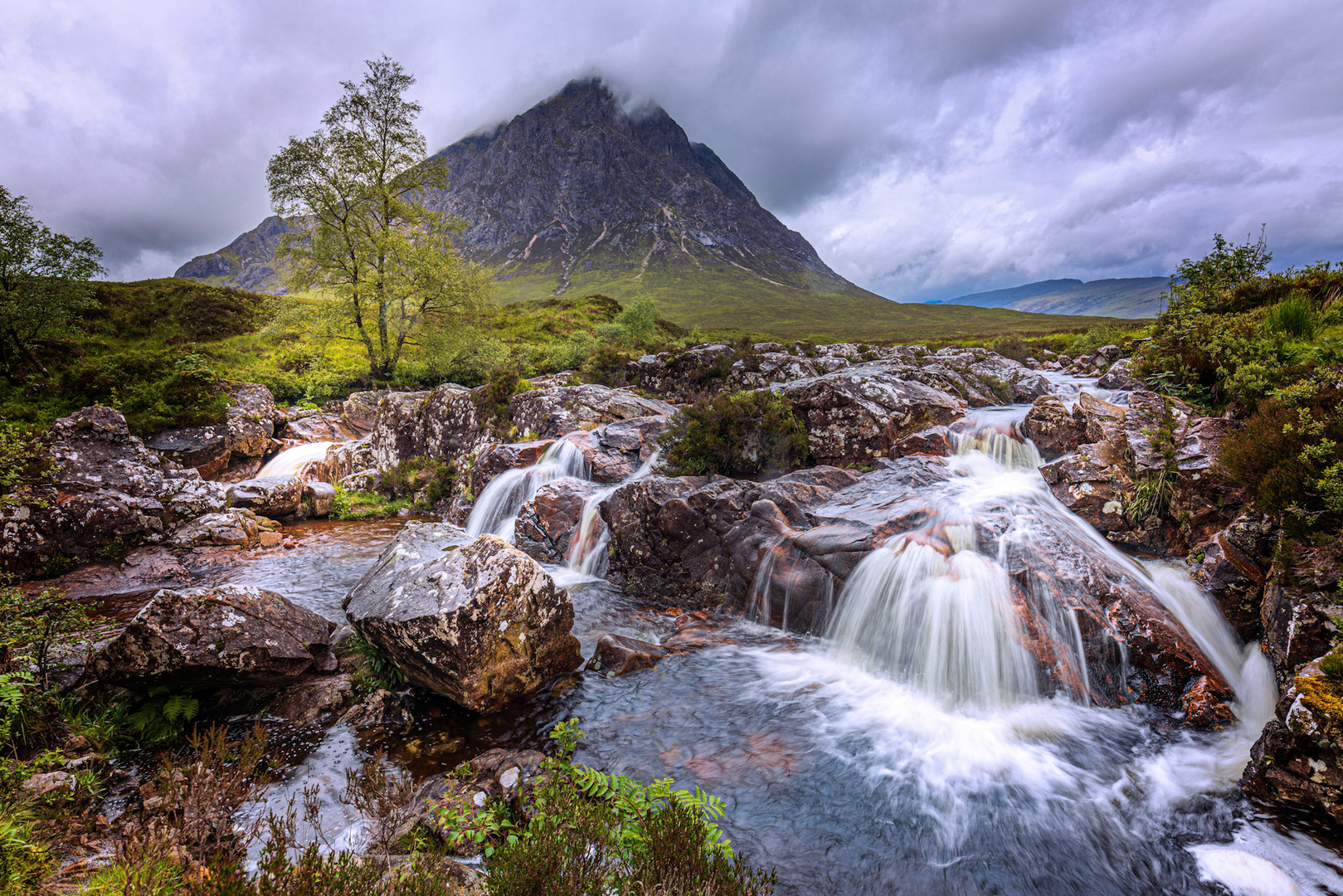 Etive mor waterfall 