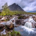 Etive mor waterfall 