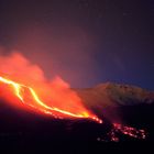 Etna colata nella valle del bove