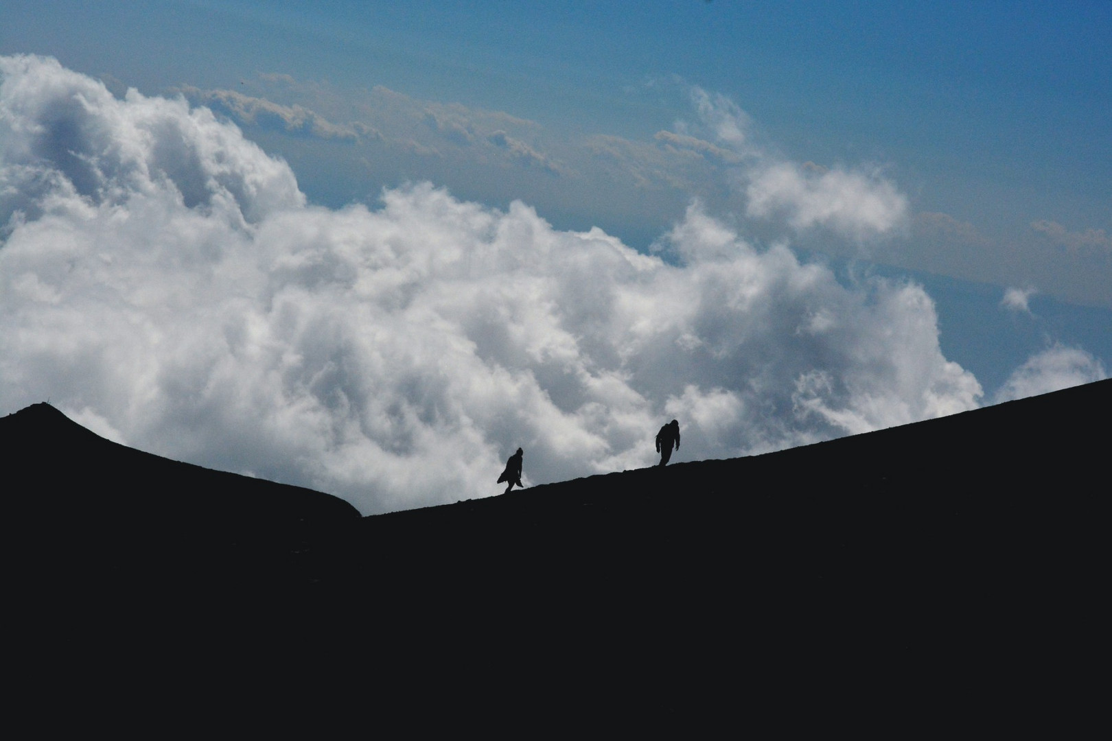 Etna cratere a 3000 metri!