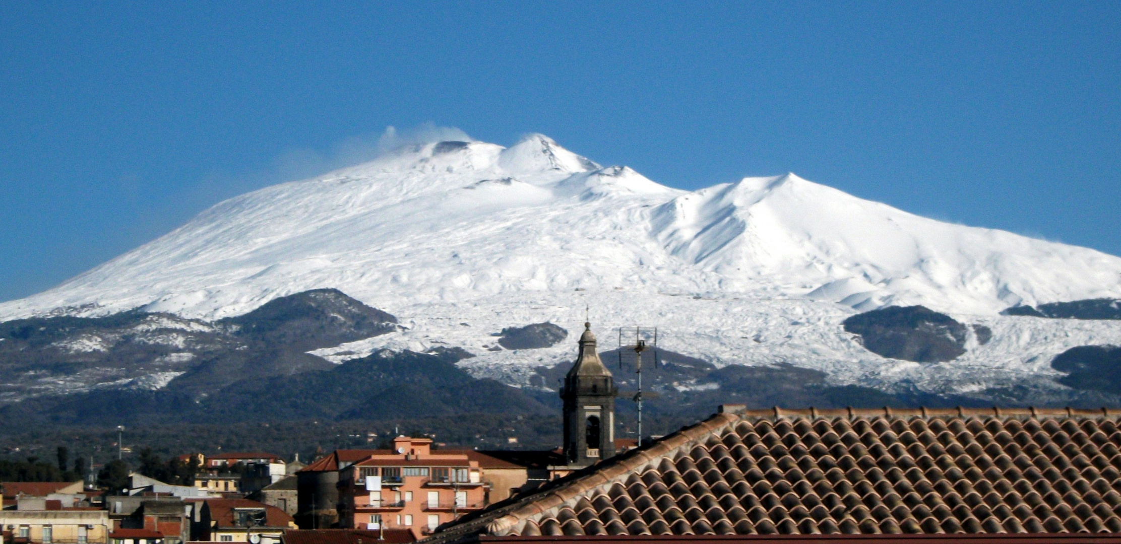 Etna innevato