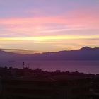 Etna - tramonto di colori bellissimi