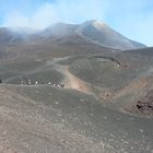 Etna volcan en activité