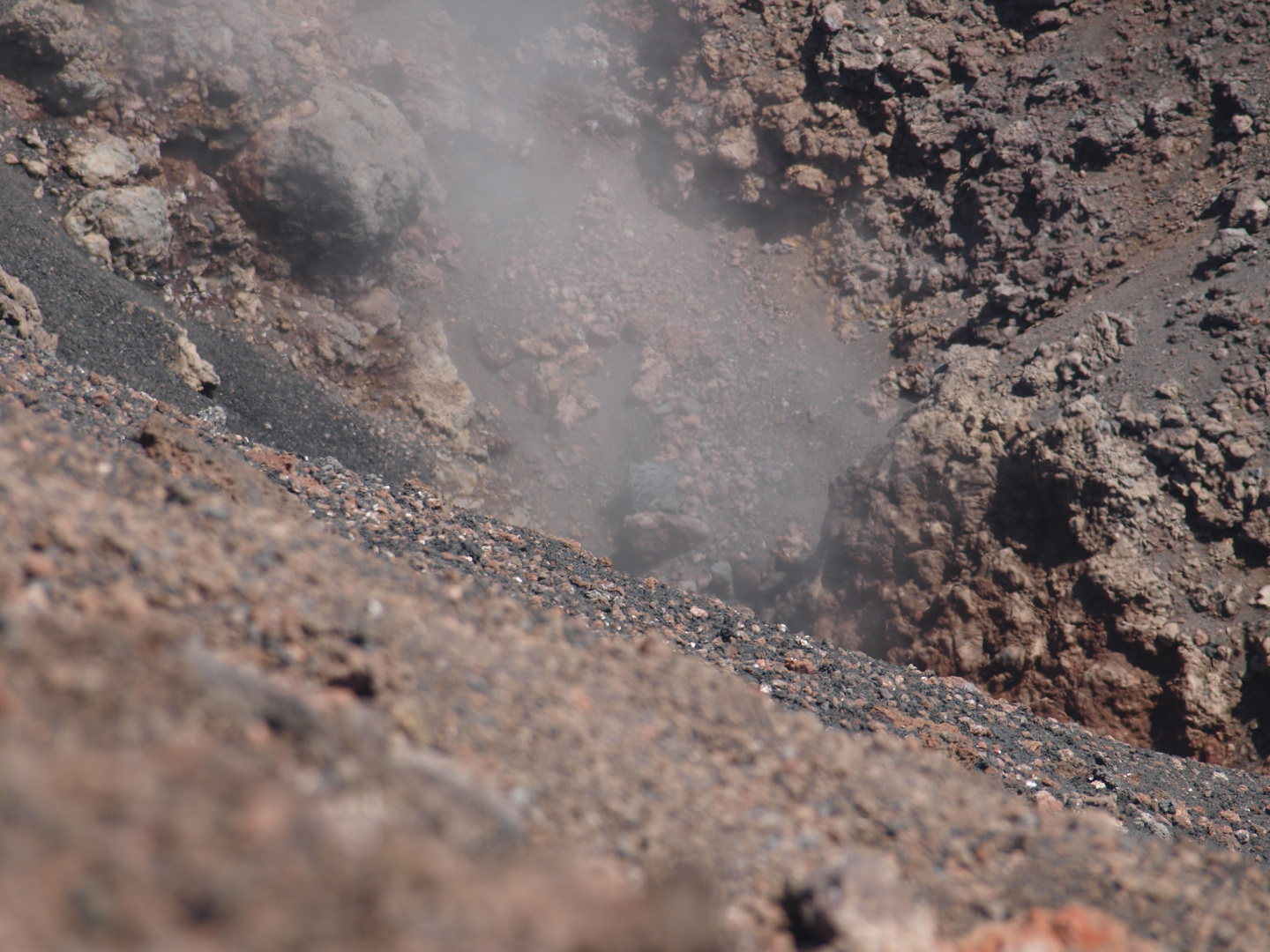 Etna volcan en activité