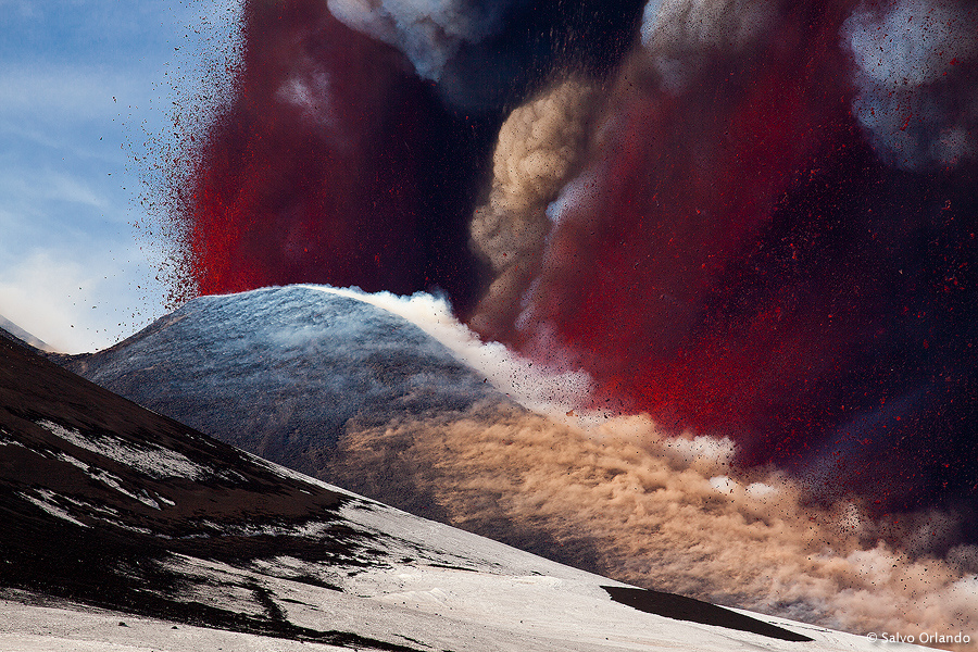 Etna's heat