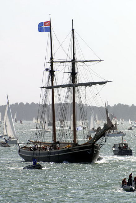 Etoile de France, goélette de Saint Malo