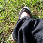 etre une fille... c'est pouvoir poser son pied dans l'herbe et souffller un peu...