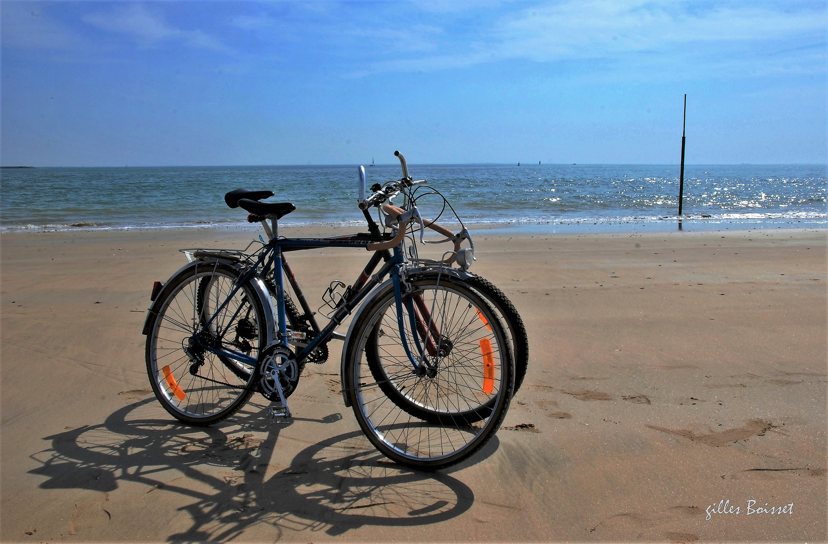 étreinte sur le sable