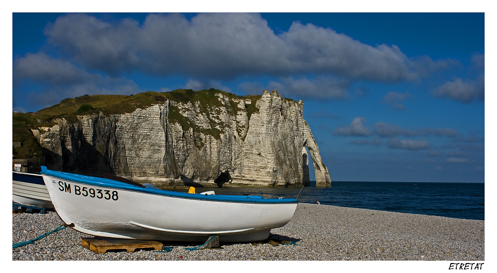 Etretat am Morgen