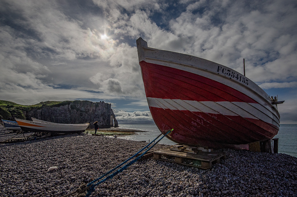 Etretat - am Strand