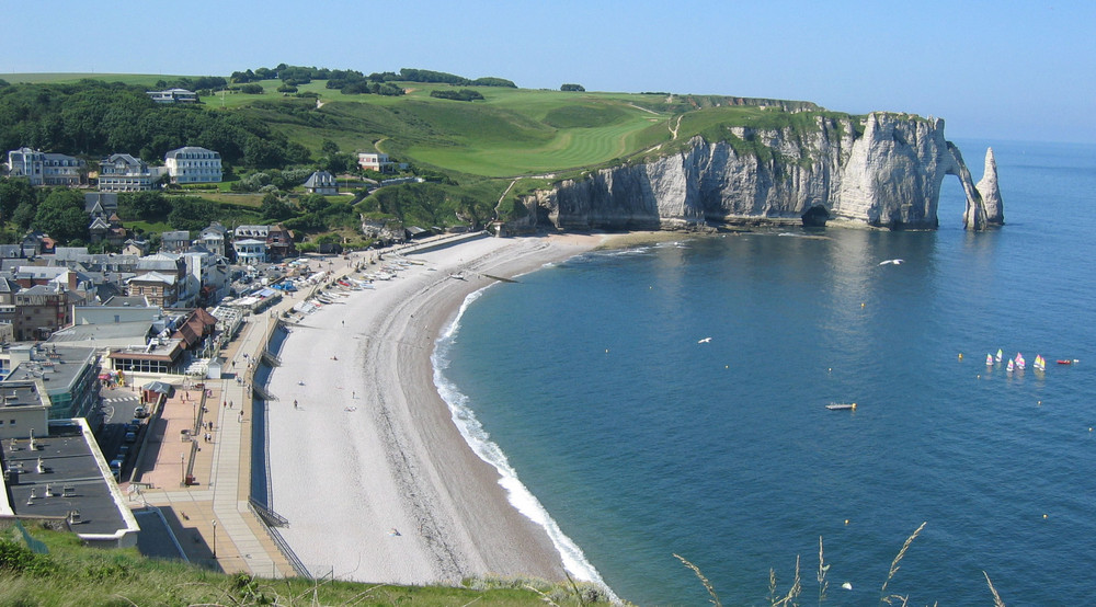 Etretat- an der franz. Atlantikküste