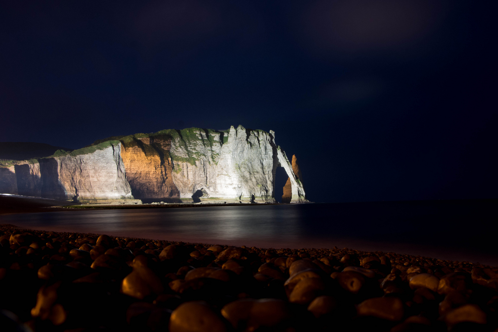 Etretat bei Nacht