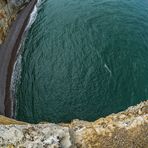 Etretat - Blick in die Tiefe