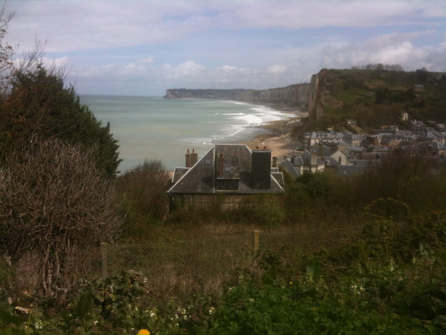 Etretat - Du haut des falaises