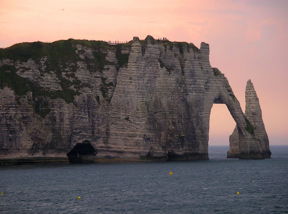 Etretat en fin de journée