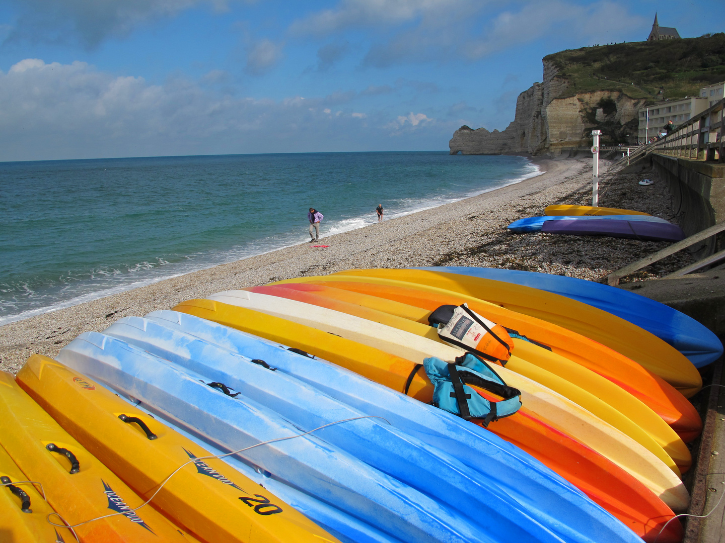 Etretat en octobre