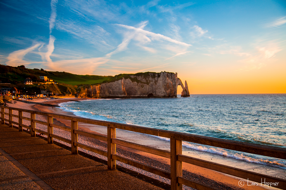 Etretat - Felsklippen in der Normandie