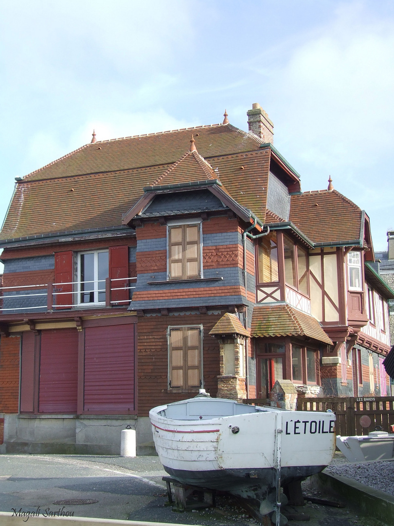 Etretat, il n'y a pas que des falaises.....!!!!!!!