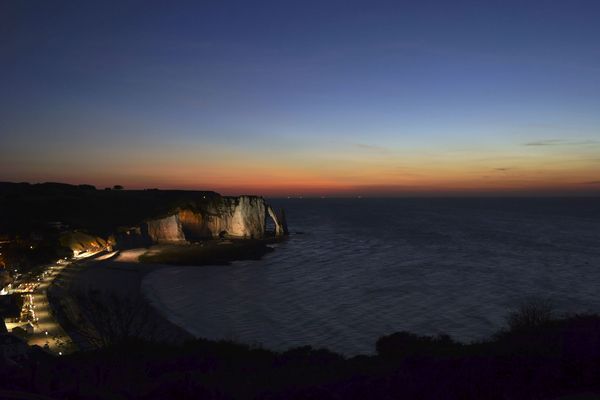 Etretat illuminé 