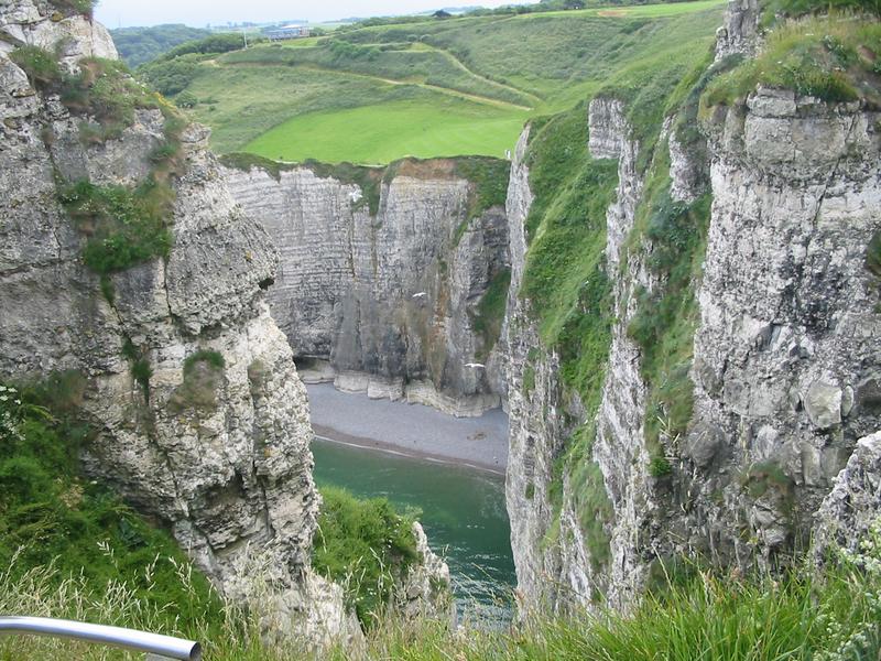 Etretat im Juni 2003