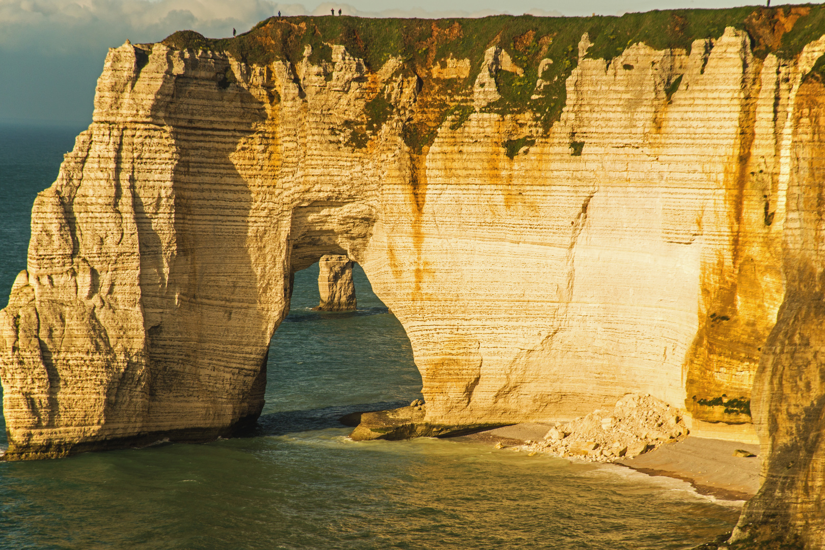 Etretat in der Haute-Normandie.