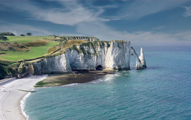 Etretat Kreidefelsen