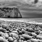 Etretat, l'aiguille et la porte d'Aval, Normandie