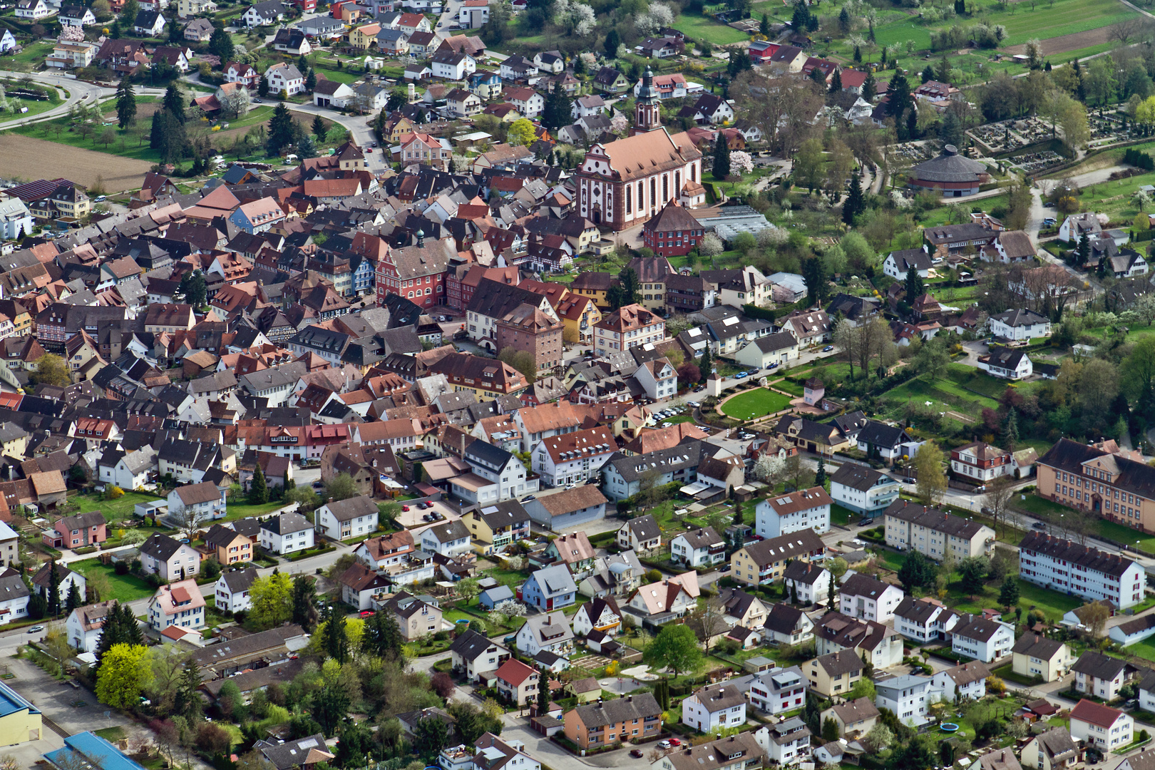 Ettenheim Altstadt - von Westen 3.4.11