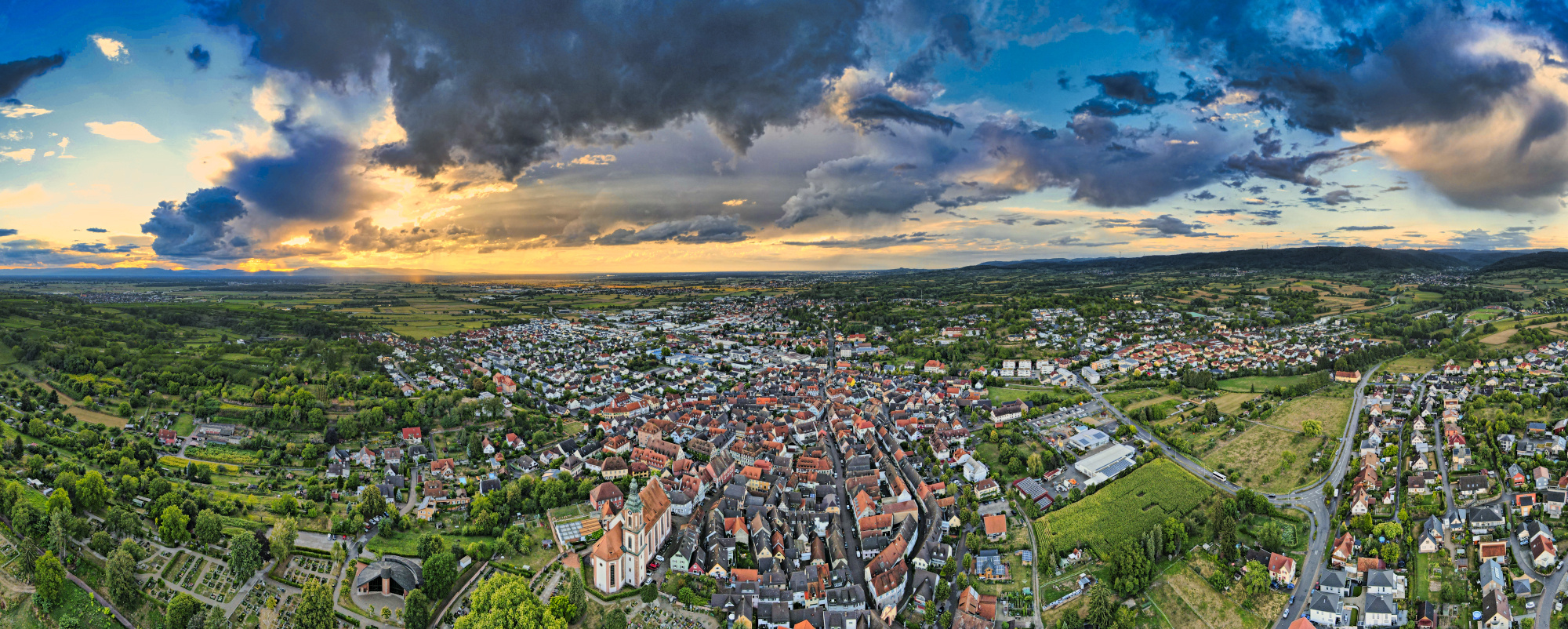 Ettenheim am Abend 