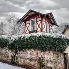 Ettenheim Pfarrgarten Historisches Gartenhaus 