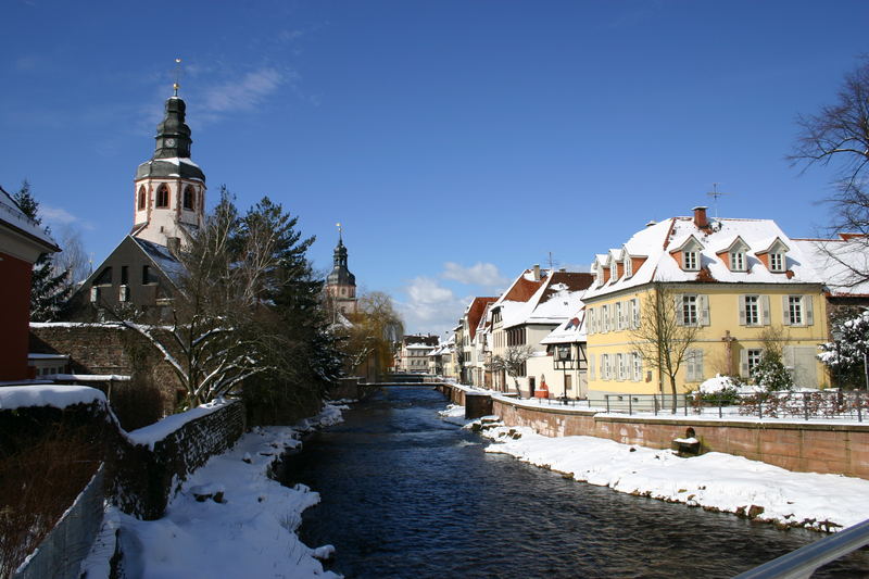 Ettlingen im Schnee