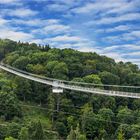 Etwa die halbe Hängebrücke