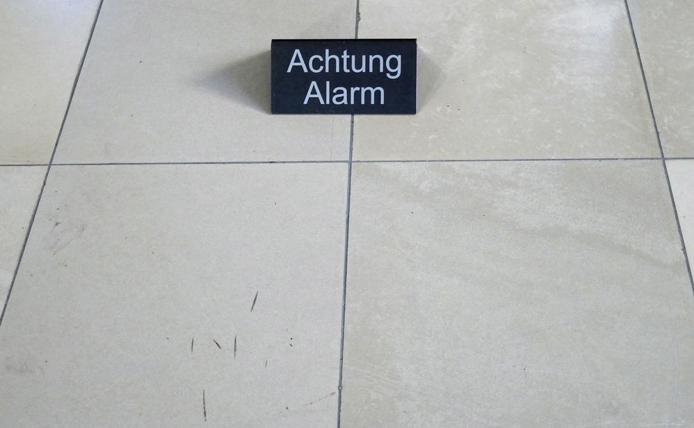 etwas Alarm gibt es immer irgendwo