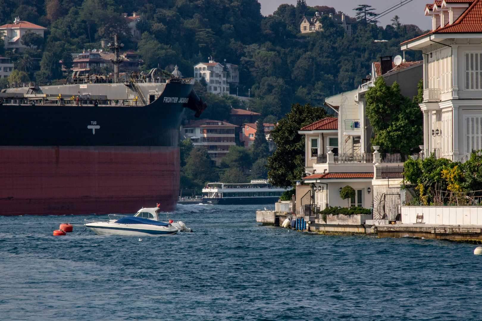 etwas eng am Bosporus