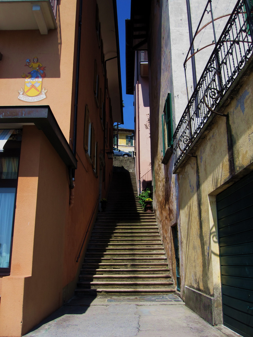 etwas für Treppen-Fetischisten in Brissago