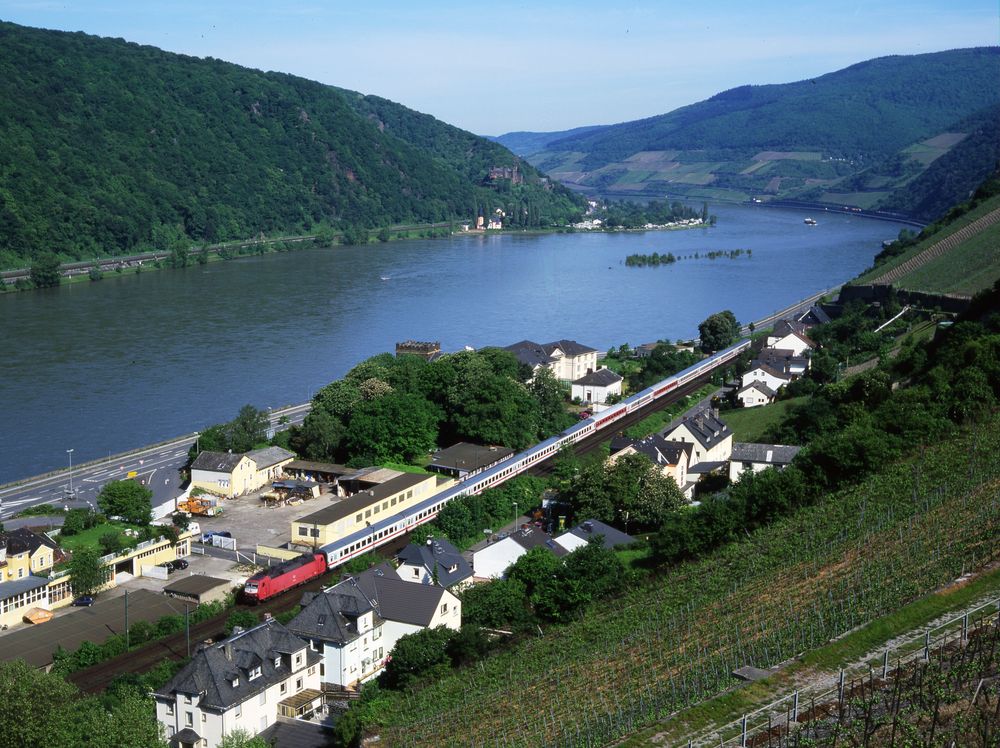 Etwas Rheintal. Foto & Bild dampf, diesel und eloks, eisenbahn