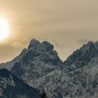 etwas Schnee im Gesäuse ...