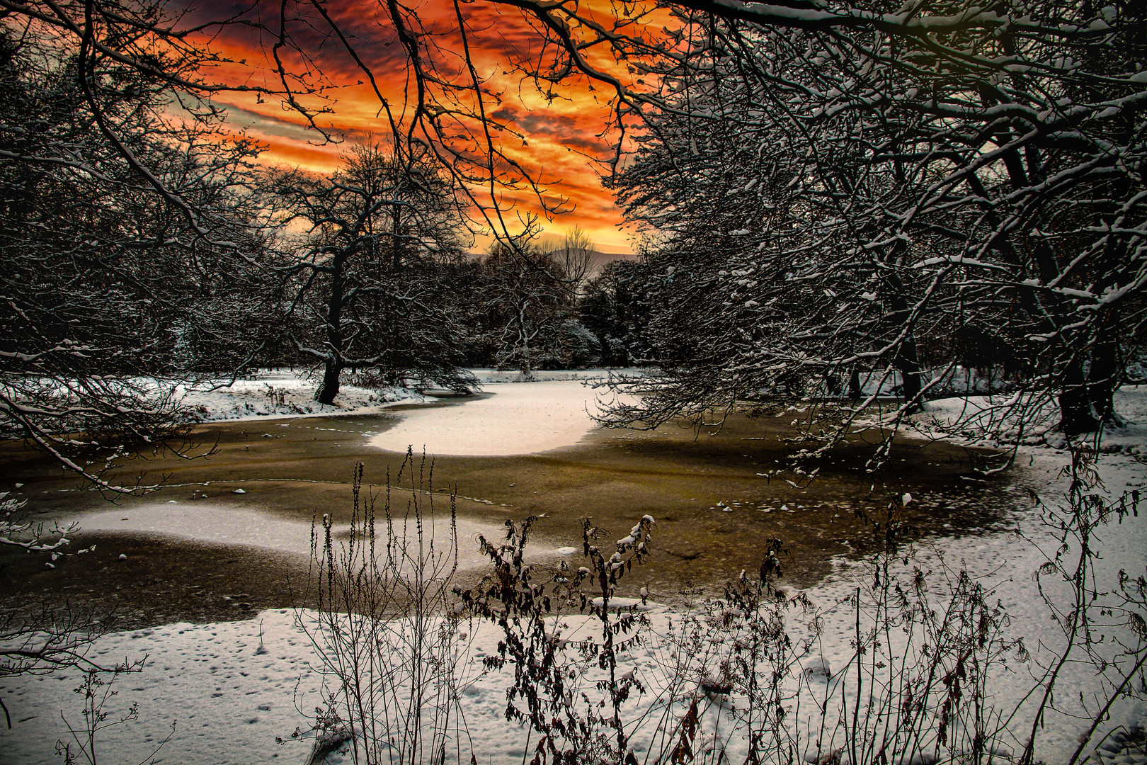 Etwas Sonnen- Winterliches