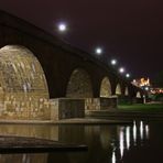 etwas später, die steinerne Brücke in Regensburg