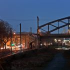 etwas südlich der Hohenzollernbrücke ;-)