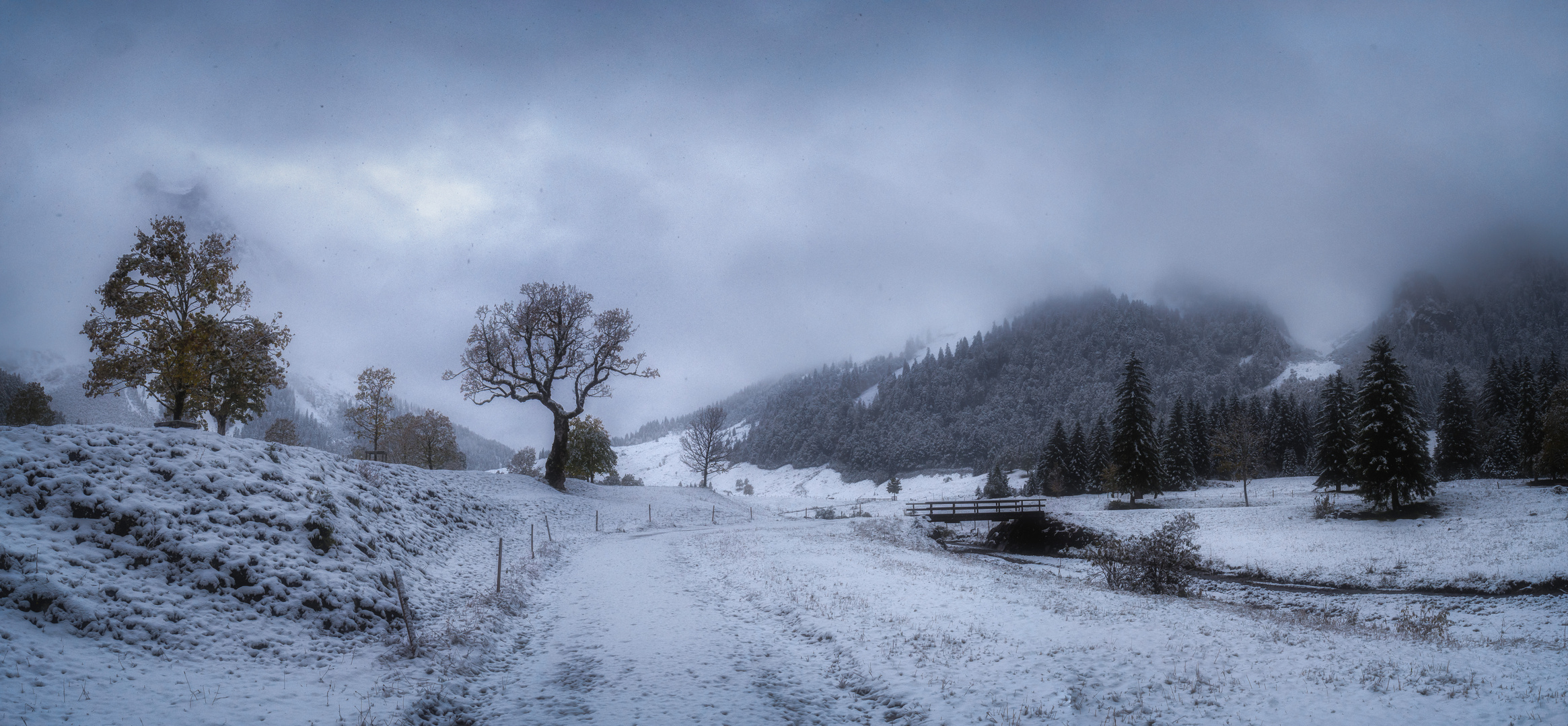 Etwas tiefer im Tal am 13.10.2021