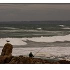 etwas Wind kam auf (an der Pointe de la Torche)