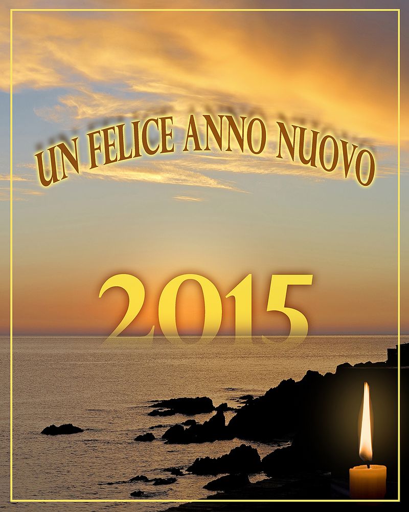 Euch allen ein glückliches 2015! / Un felice 2015 a voi tutti!