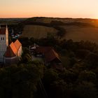 Eugenbach im Sonnenuntergang